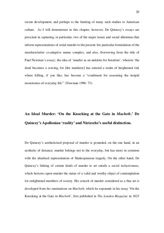 essays on serial killers